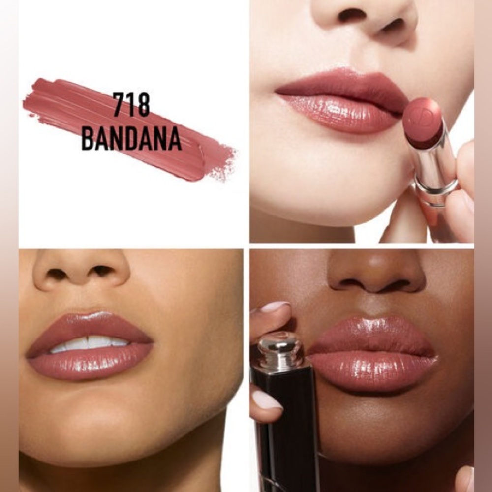 Dior Addict Refillable Shine Lipstick - #718 Bandana | New | Rare Shade